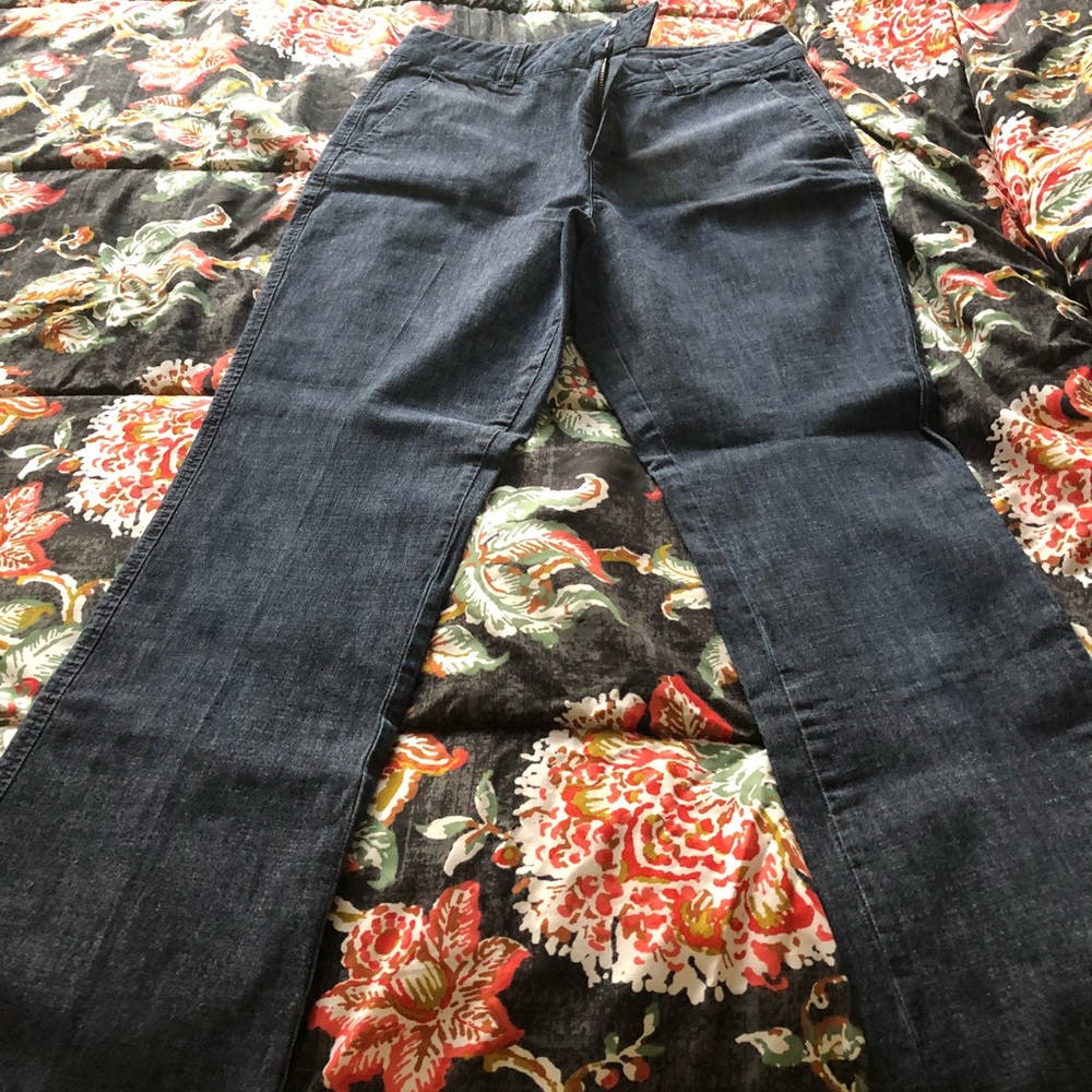 Jean dress pants